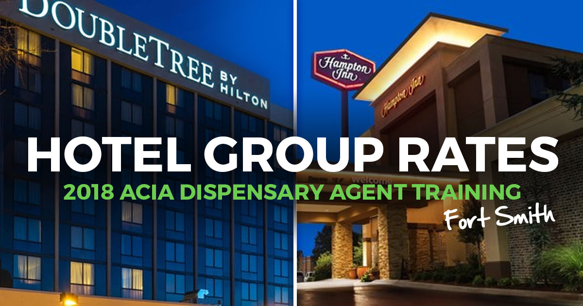 Hotel Discounts For Fort Smith Dispensary Agent Training